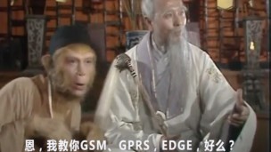 菩提祖师教猴子学GSM、LTE，猴子不学惨遭打
