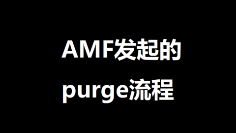 AMF发起的Purge流程（也叫隐式去注册流程）